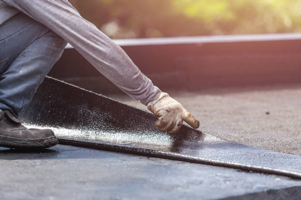 Professional Emergency Waterproofing technician working in Chalmers, IN